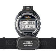 Timex Men's Ironman T5K444 Black Resin Quartz Watch with Digital Dial