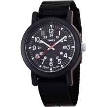 Timex Originals Watch With Black Dial And Black Strap - T2n3644e