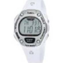 Timex Women's T5K5159J Sport Ironman White and Silver Mid Size 30 Lap