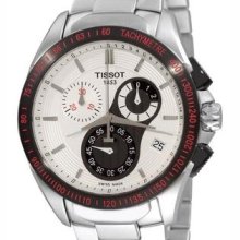 Tissot Men's 'Veloci-T' Stainless Steel Chronograph