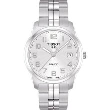 Tissot PR 100 Men's Silver Quartz Classic Watch T0494101103201