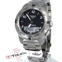 Tissot T-touch Chrono Titanium Sapphire 42mm Alarm Compass Thermo T0474204405700