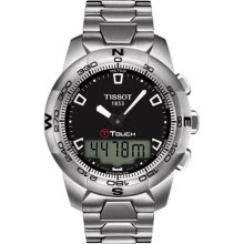 Tissot T0474201105100 Watch T Touch II Mens - Black Dial