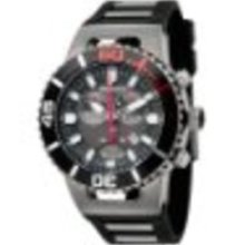 Torgoen Swiss Men's T24306 T24 Gunmetal 20 ATM Chronograph Dive