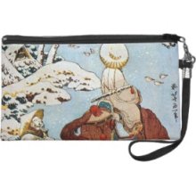 é›ªã®æ—…äºº, åŒ—æ–Ž Travelers in Snow, Hokusai, Ukiyo-e Wristlet