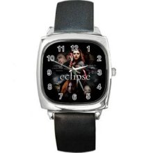 Twilight Eclipse Square Metal Watch 20