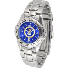 U.S. Air Force Sport AnoChrome Ladies Watch with Steel Band