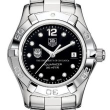 UChicago Women's TAG Heuer Aquaracer w/ Black Diamond Dial