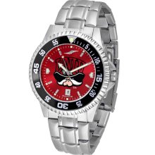 UNLV Runnin Rebels Competitor AnoChrome Steel Band Watch