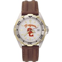 USC All Star Mens (Leather Band) Watch