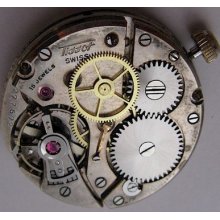 Used Tissot Sc 27 Watch Movement For Part