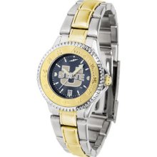 Utah State Aggies Competitor AnoChrome Ladies Watch with Two-Tone Band