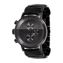 Vestal Metronome Watch Black/Black/Black Acetate, One Size