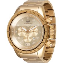 Vestal ZR-3 Watch - Brushed Gold/Gold/Gold ZR3020