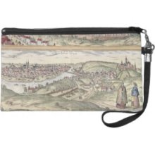 View of Prague showing (above) the Imperial Palace Wristlet