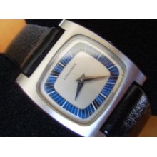 Vintage 70's Ss Longines Tv Dial Manual Ladies Watch - Look