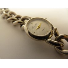 Vintage silver colour Anne Klein quartz watch