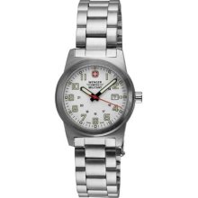 Wenger Women's 'classic Field' White Dial Watch