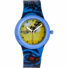 WIT? What Is That? Children's Mystery Yellow/ Blue Watch (WIT?What Is That? Italian Design Watch)