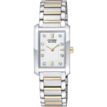 Womans Citizen Watch Stainless Steel (ex1074-59a)