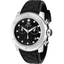 Women's Aqua Rock Chronograph Black Dial Black Silicone ...