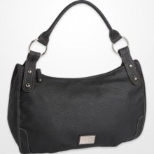 Women's Designer Nine West Black Hobo Bag