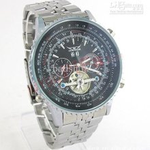 Wristwatch Automatic Mechanical Movement Watches Stainless Steel Lux