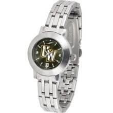 Wyoming Cowboys Women's Modern Stainless Steel Watch