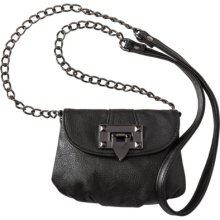 Xhilaration Chain Mini-Crossbody - Black