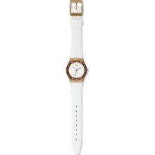 YLC1000 Swatch Ladies Style Queen White Watch