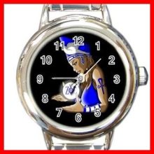 Zeta Phi Beta Round Italian Charm Wrist Watch 678