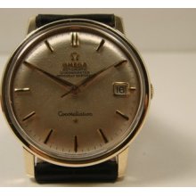 1967 Gold Capped Omega Constellation Watch. Serviced