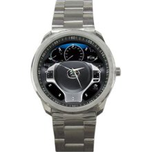 2011 Lexus CT 200h Steering Wheel Metal Watch - Stainless Steel