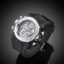 6 Color Ohsen Analog&digital Day-date Alarm Stopwatch Men's Wrist Sport Watch