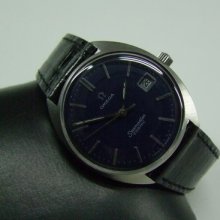 60's Omega Seamaster Cosmic Manual Wind Blue Dial Date Cal:613 Man's