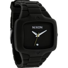 A139-1000 Nixon The Player Black Diamond Watch