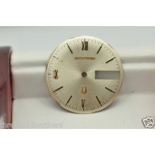 Accutron Champagne Zj 23298 Day/date Dial