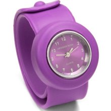 Addison Ross Children's Slap Analogue Watch Wa0024 With Purple Dial