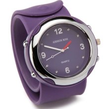 Addison Ross Unisex Slap Analogue Watch Wa0001 With Purple Dial