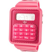 Adidas Watches Taipei Digital Multi-Function Pink Polyurethane Pink P