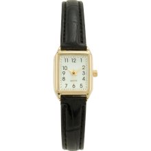 ADVANCE WATCH COMPANY LTD. Ladies Watch with White Rectangle Dial and