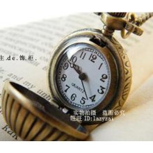 Agj50 The Retro Grooves Ball Pocket Watch Long Necklace / Dan Yinghuai Table