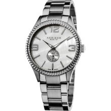 Akribos XXIV Watches Men's Mother of Pearl Dial Stainless Steel Stainl