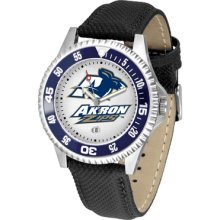 Akron Zips Competitor - Poly/Leather Band Watch