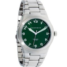 Android Men's Stainless Steel Ad336 Spirit Green Dial Watch