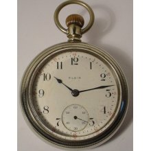 Antique 1886 Elgin Taylor 15 Jewels Pocket Watch 18 Size