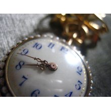 Antique Marie Antoinette 18 Karat and Seed Pearl Watch