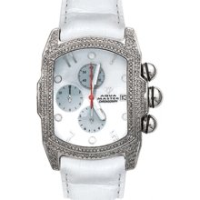 Aqua Bubble Diamond Watch - Full Diamond Case