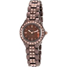 Armitron Now Brown Watch with Crystals