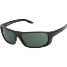 Arnette So Easy Sunglasses Matte Black/Grey/Green, One Size